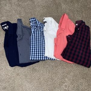 Men’s long sleeve button down dress shirts, Express brand